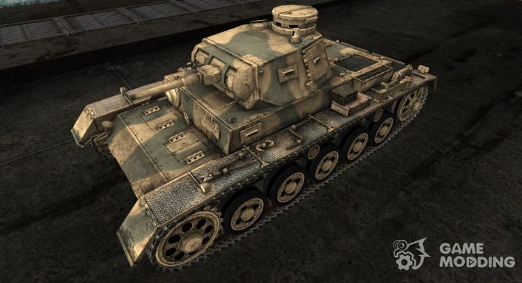 The Panzer III Skin for 30 mm (A) for World Of Tanks