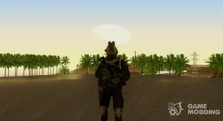 Modern Warfare 2 Soldier 1 для GTA San Andreas