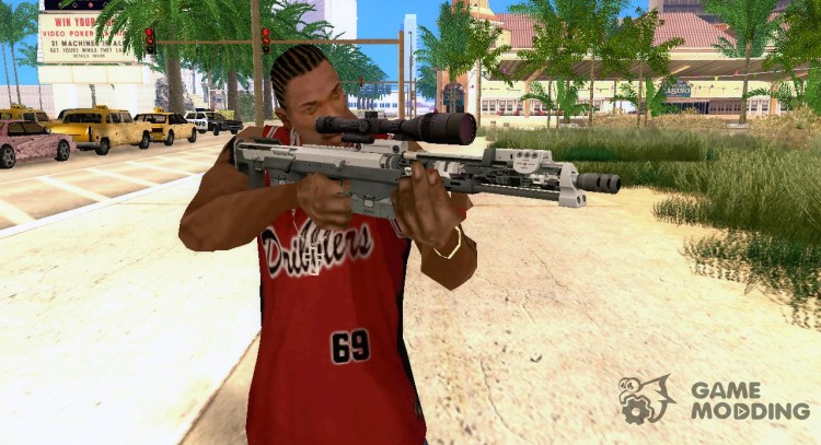 Снайперская винтовка из Ballad of a Gay Tony для GTA San Andreas