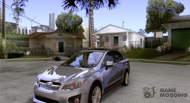 Subaru Impreza Sedan 2012 for GTA San Andreas