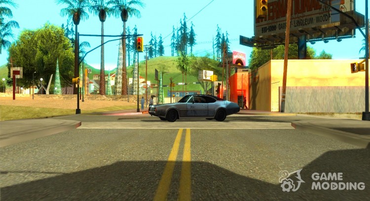 Drove to red-get a star for GTA San Andreas