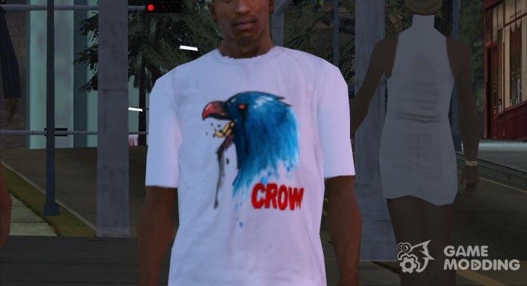 CROW T-Shirt para GTA San Andreas