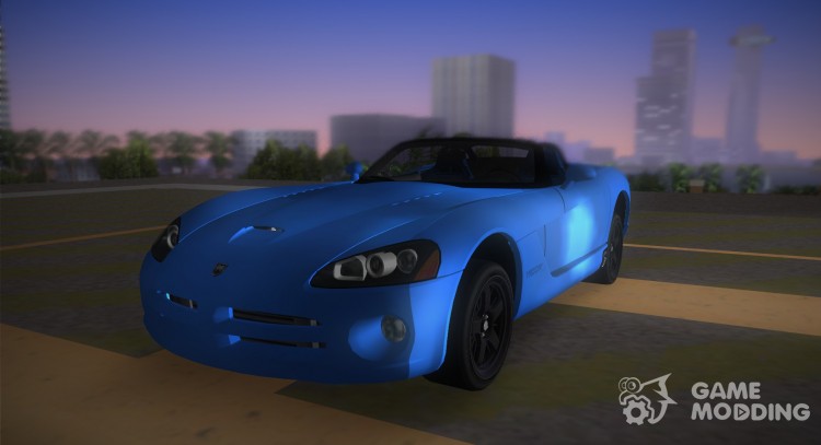 Dodge Viper SRT-10 TT Roadster Black Revel para GTA Vice City