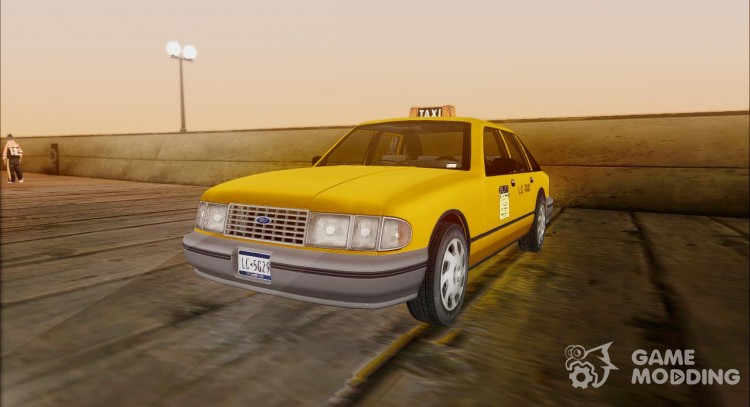 Taxi HD для GTA San Andreas