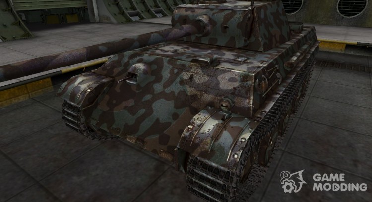 Горный камуфляж для PzKpfw V Panther для World Of Tanks