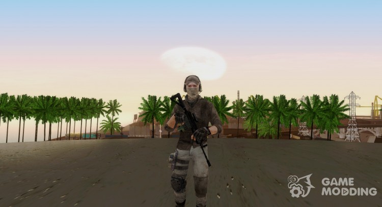 El mercenario sin armadura (COD MW3) para GTA San Andreas