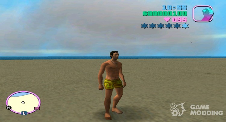 Beach costume for Tommy for GTA Vice City
