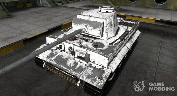 Panzer VI Tiger Martin_Green 2 for World Of Tanks