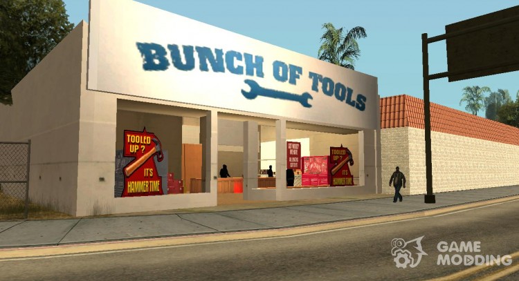 Магазин инструментов из GTA Vice City для GTA San Andreas