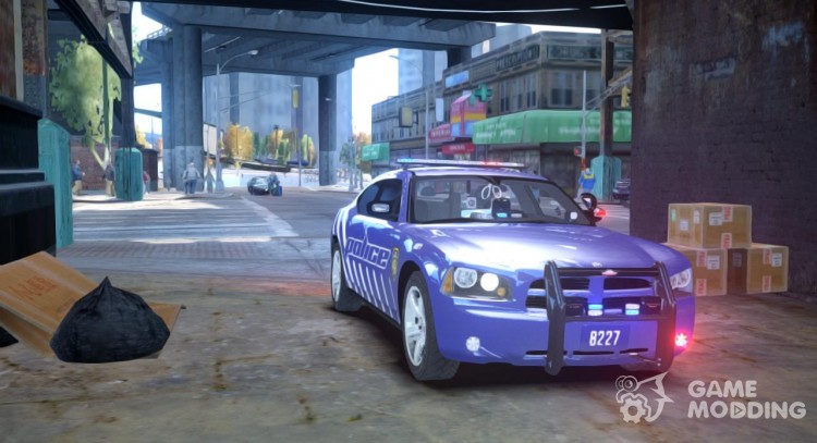 2010 Dodge Charger Police K9 [ELS] for GTA 4