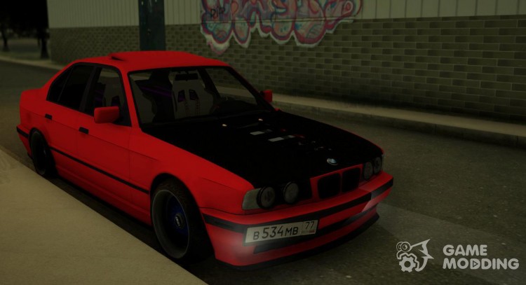 BMW 5-er E34 v2 для GTA San Andreas