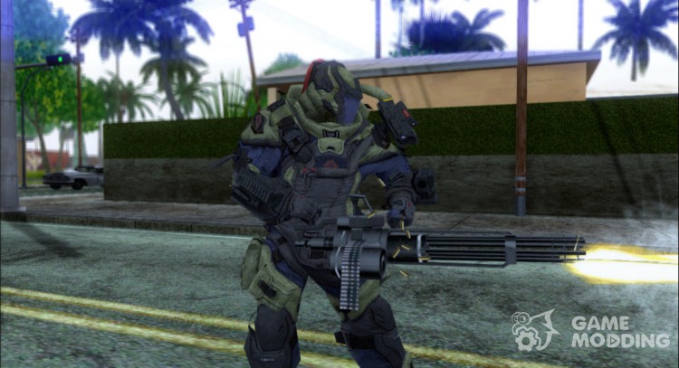 Juggernaut of WarFace for GTA San Andreas