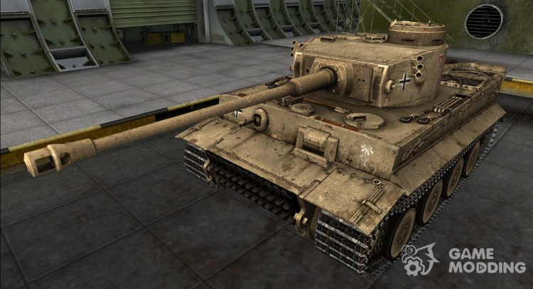 Remodelling for Panzer VI Tiger for World Of Tanks