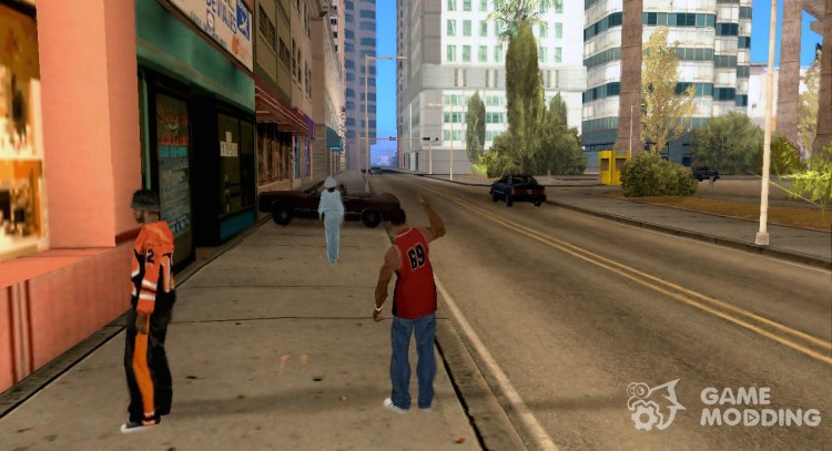Insulting passers-by for GTA San Andreas