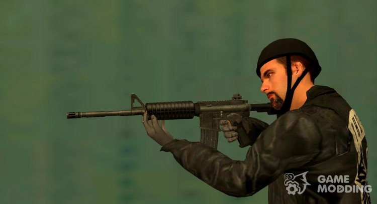 M4 Grand Theft Auto 4 para GTA San Andreas