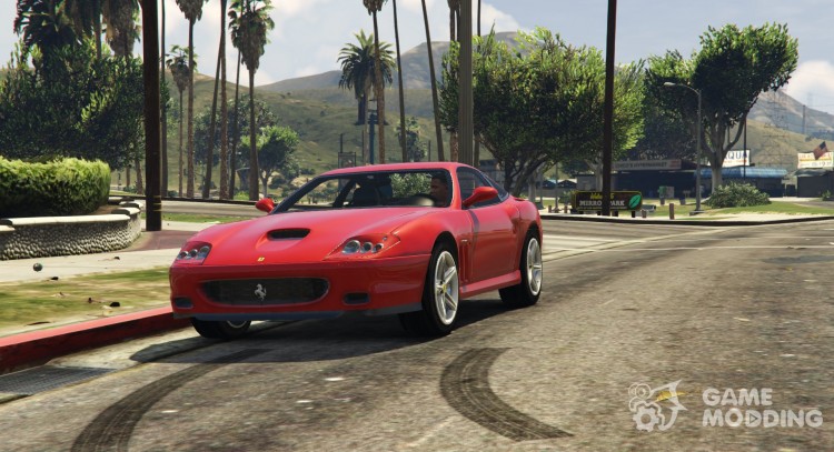 2002 Ferrari 575M Maranello 1.1 para GTA 5