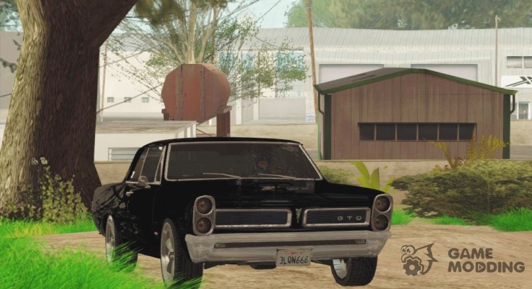 El Pontiac GTO de 1965 (crow edit) para GTA San Andreas