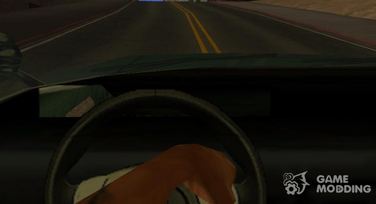 Более реальный поворот руля для GTA San Andreas
