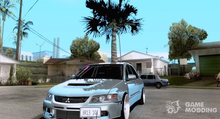 Mitsubishi Lancer Evolución VIII JDM estilo para GTA San Andreas