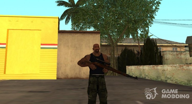 Mauser Kar98 для GTA San Andreas