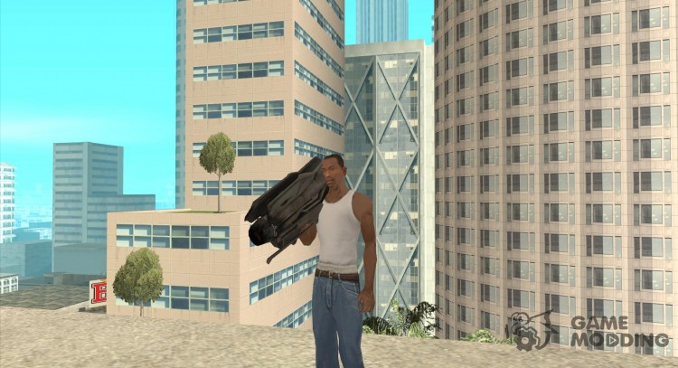 Оружие alien из Crysis 2 v2 для GTA San Andreas