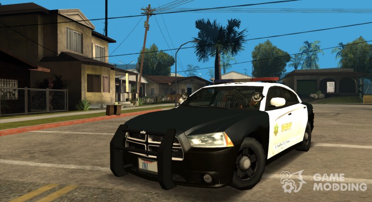 Dodge Charger Sheriff SA Style para GTA San Andreas