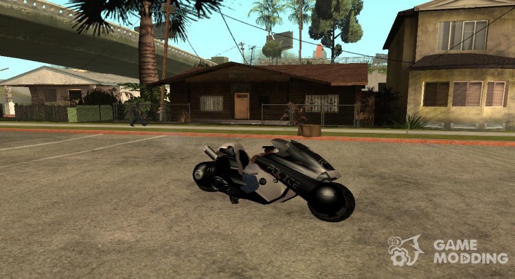 Полицейский мотоцикл из GTA Alien City для GTA San Andreas