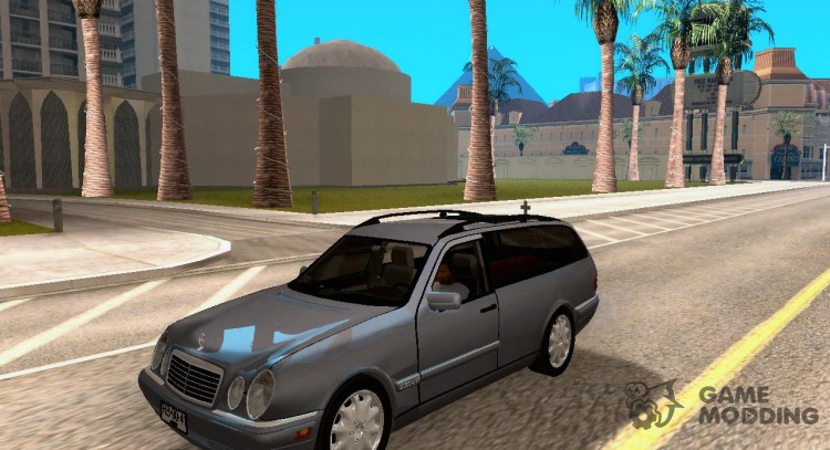 Mercedes-Benz E320 Funeral Hearse для GTA San Andreas