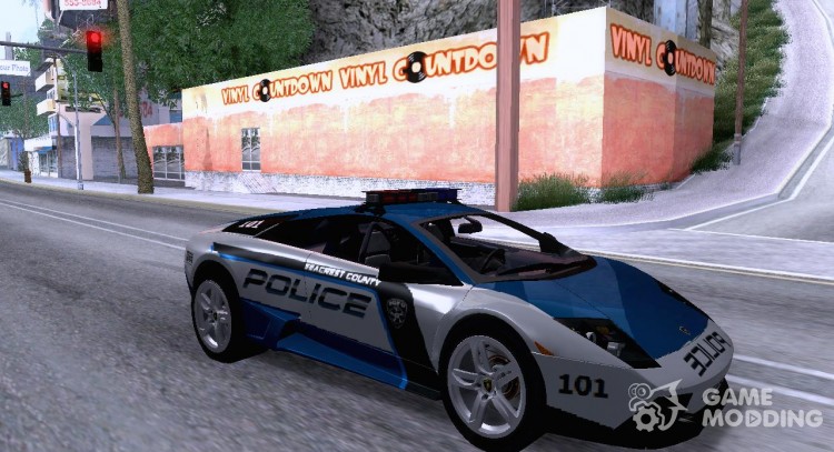 Lamborghini Murcielago LP640 Police V1.0 para GTA San Andreas