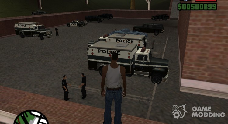Пак улучшенной полиции для GTA San Andreas