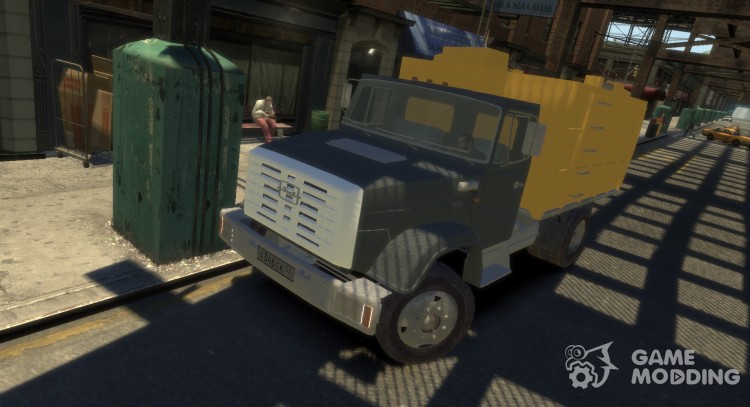 ZIL 4331 garbage truck for GTA 4