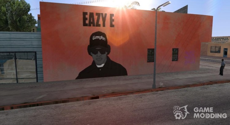 Eazy-E graffiti для GTA San Andreas