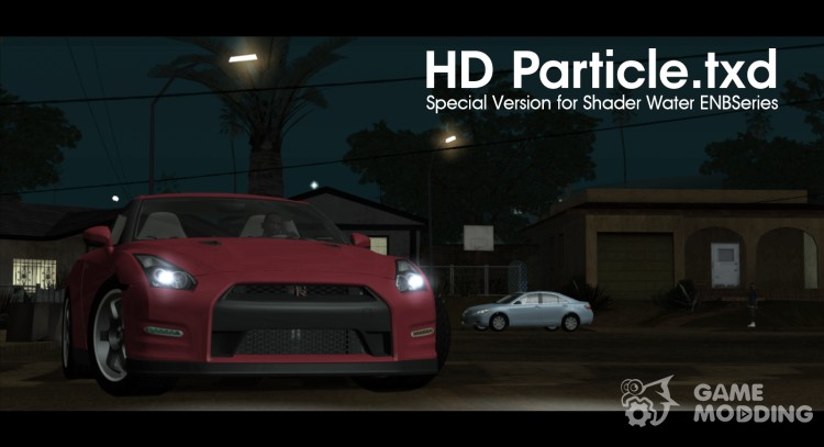 HD de la partícula.txd (Special Version for Water Shader ENBSeries) para GTA San Andreas