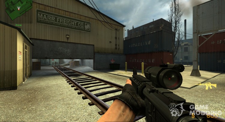 M4BF - negro de la furia de la edición para Counter-Strike Source