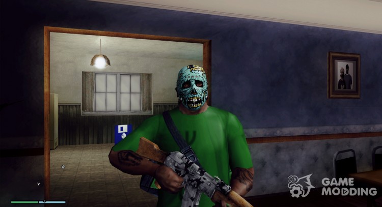 Zombie mask 2 для GTA San Andreas