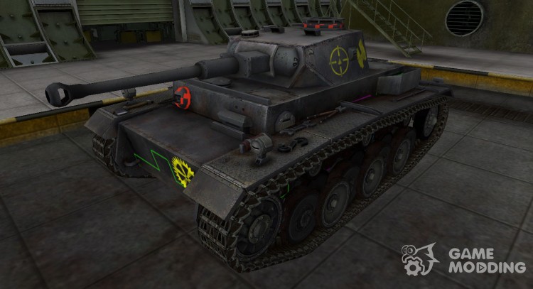 Контурные зоны пробития VK 30.01 (H) для World Of Tanks