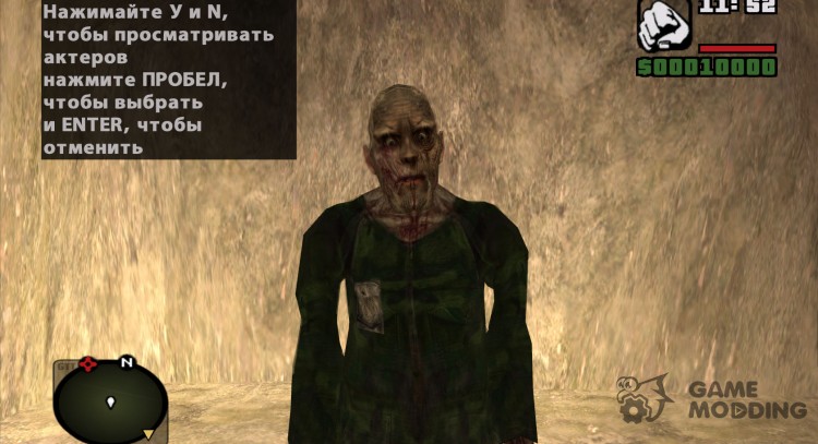 Zombie civilian from s. t. a. l. k. e. R v. 4 for GTA San Andreas