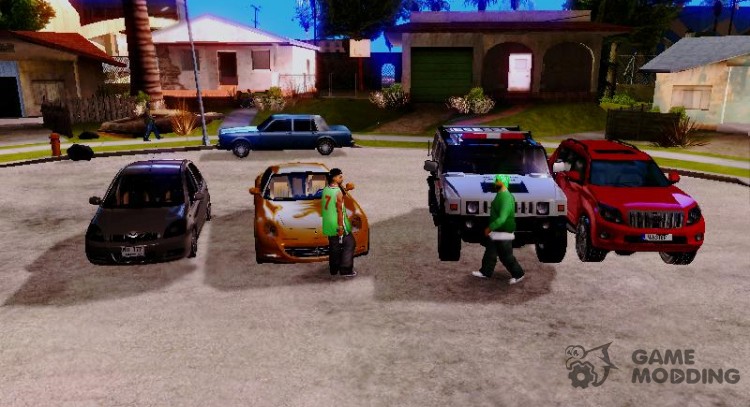 Pak de máquinas para GTA San Andreas