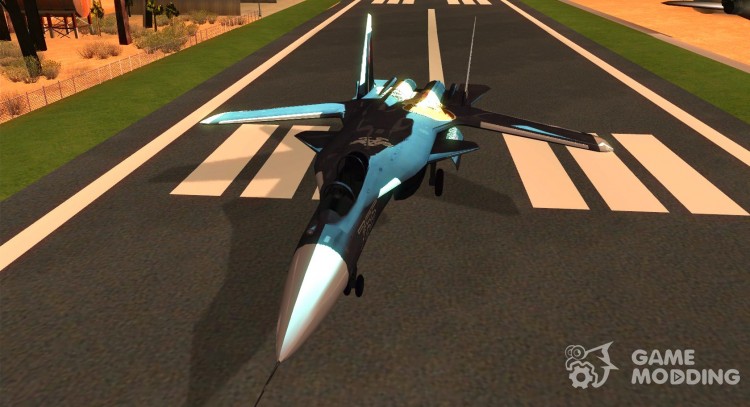 Su-47 berkut» Anime para GTA San Andreas