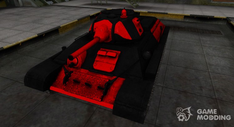 Black and red zone, breaking through the T-34 for World Of Tanks