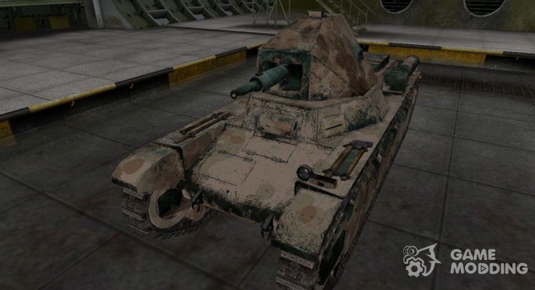 French skin for the AMX 38 for World Of Tanks