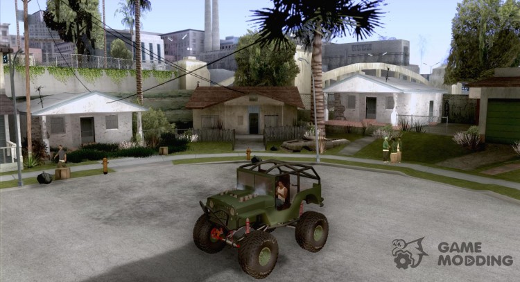 Willys Jeep Rock Crawler para GTA San Andreas