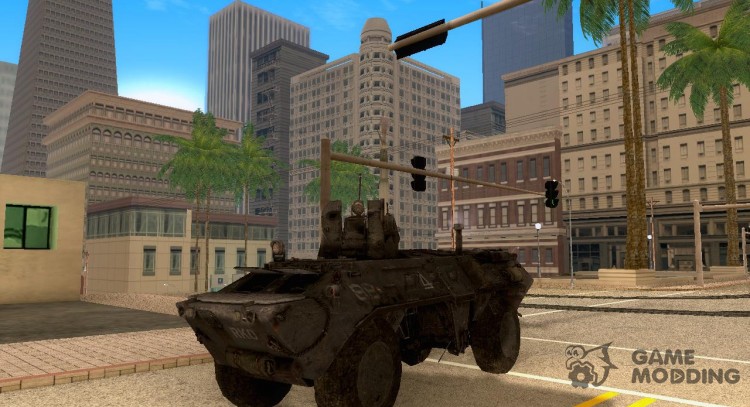 БТР-80 из Modern Warfare 2 для GTA San Andreas