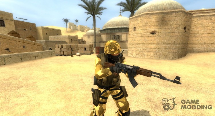 Desert Camo CT for Counter-Strike Source