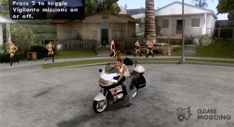 CopBike for GTA San Andreas