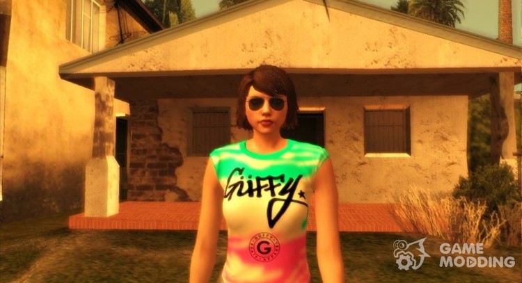 GTA V Online DLC Female 1 para GTA San Andreas