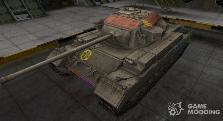 Качественные зоны пробития для Conqueror для World Of Tanks