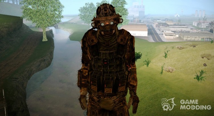 Солдат из команды Фантом 1 для GTA San Andreas