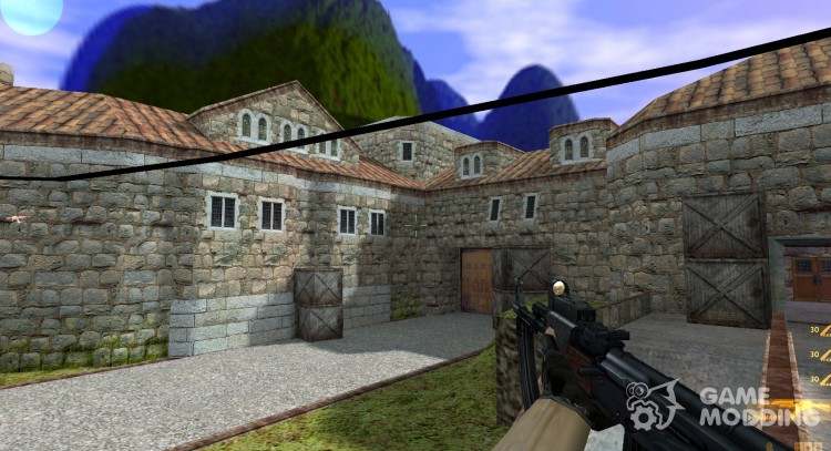 CS:O Style Ak47(Millenia Textures) for Counter Strike 1.6
