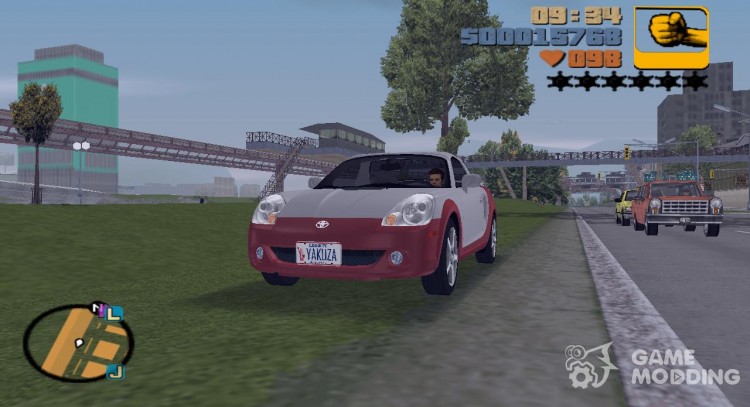 Toyota MR-S Yakuza для GTA 3